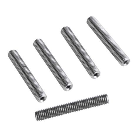 5pièces 1.75mm M6x40mm Gorges à Buse pour Imprimante 3D Extrudeuse