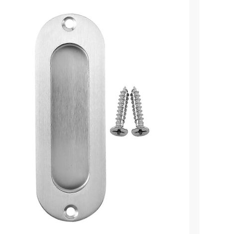 Poignée de porte coulissante encastrée rectangulaire en acier inoxydable de haute qualité (1 pièce) WHBYV (1/4)