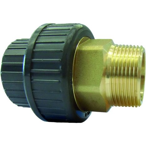 Raccord de transition GF PVC-U/Ms d 20x1/2" AG joint EPDM