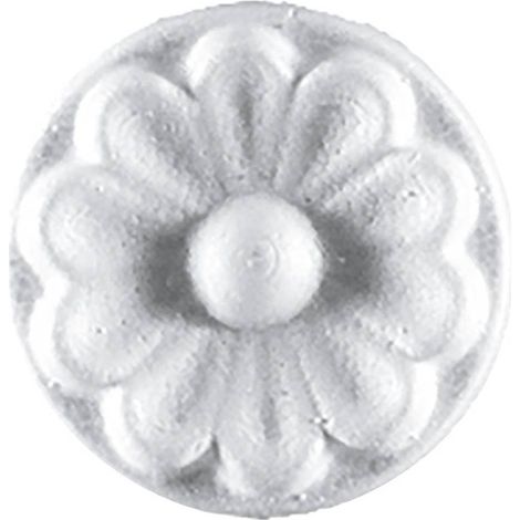 ROSONE DECORATIVO PER SOFFITTI mod.EC00DY - Ø cm. 6,5 kit 4 pz