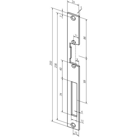 Flachschließbl.338 STA verz.ktg.B.24xL.250mm DIN L/R (1/3)