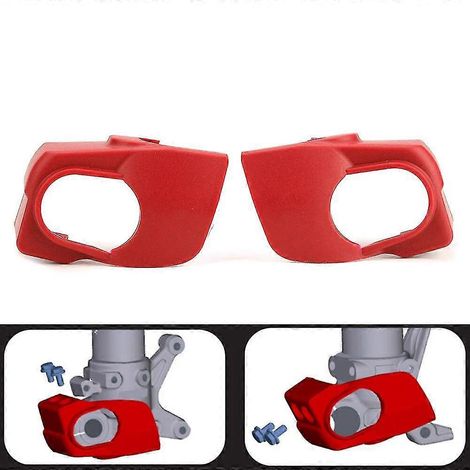 Motorrad-Gabelprotektoren mit Stoßdämpfung für HONDA CRF 250 300 450 R RX X KAWASAKI KX250F KX450F KX 250 450 2020 – Rot (1/5)