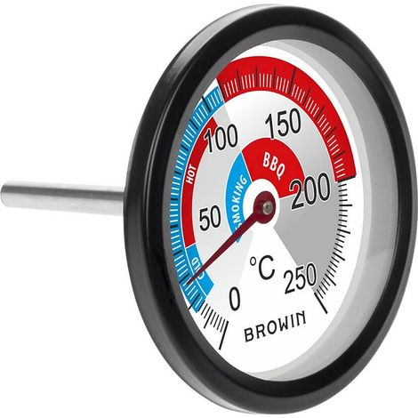 Termómetro para ahumador y barbacoa de 0 a 250 °C (1/5)