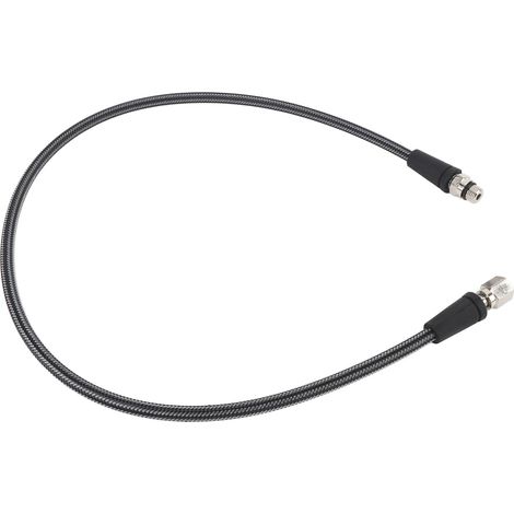 Tuyau haute pression de plongée sous-marine de 80 cm en fibre de carbone tressée, flexible, avec manomètre pour détendeur de gilet stabilisateur et équipement de plongée sous-marine. (1/5)