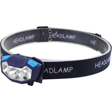 Linterna frontal LED recargable,5 modos, resistente al agua IP65Para acampar, hacer senderismo, correr, pescar (1/5)