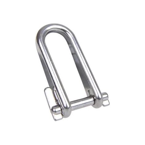 LANGER SCHÄKEL A4 EDELSTAHL 6MM SEILFLECHTER 548006 (1/3)