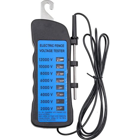 Electric Fence Voltage Tester 600-7000V Portable Voltage Detector for Farm Equipment Livestock (1/5)