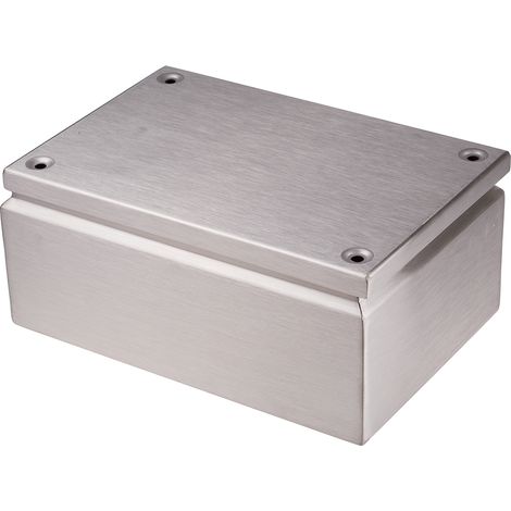 Boitier de raccordement en Acier inoxydable 300 x 200 x 120mm 0 voies, IP66 ( Prix pour 1 ) (1/4)