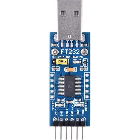 FT232RL UART USB-Karte, USB-zu-TTL-Seriell-Konverter, FT232-Modul (Typ A) (1/5)