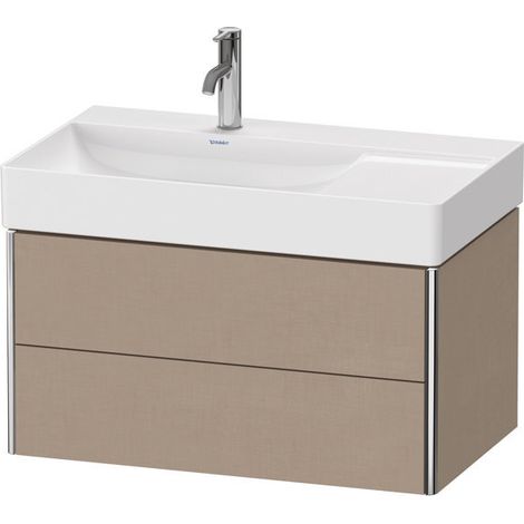 Duravit XSquare Waschtischunterbau wandhängend, 2 Schubkästen, (1/4)