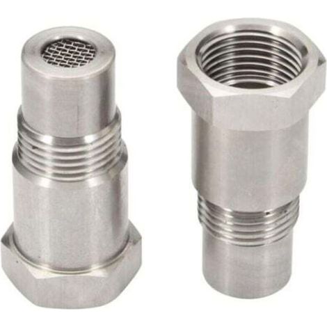 Un ensemble de deux câbles d'extension pour sonde lambda M18 x 1,5 mm, comprenant un filtre, un adaptateur et une sonde de 45 mm, compatible avec les accessoires de système d'échappement automobile M1