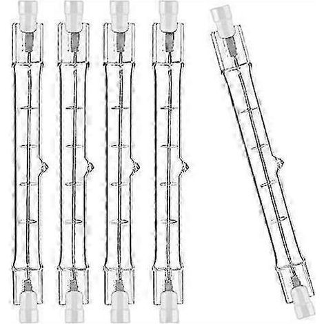 10 pcs r7s-halogenlampe, 118 mm, 300 w, 230 v, r7s-halogenstab, 118 mm, r7s-halogenlampe, dimmbare (1/5)