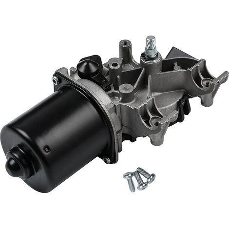 Moteur d'essuie-glace avant avec vis remplacement pour Clio 3 2005-2012 8200268931 7701061590 53567502 53567504 53567512 579738 4 broches (1/5)
