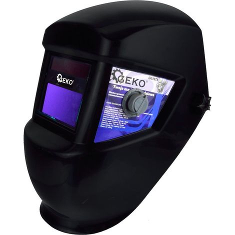 Masque de soudeur professionnel auto-assombrissant échelon 9/13 DIN Noir