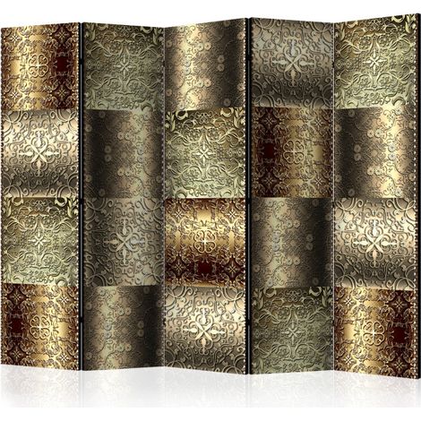 Paravent 5 Volets "Metal Plates" 172x225cm (1/2)
