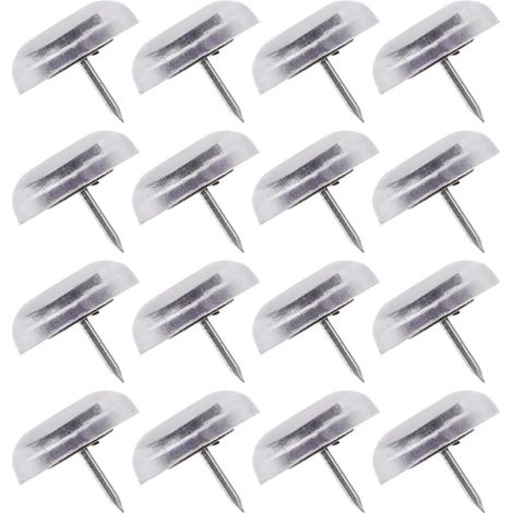 Lot de 24 patins antidérapants en silicone pour pieds table et chaise, (1/5)