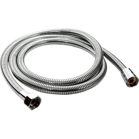 Brauseschlauch 1,5m Edelstahl Chrom Anti-Knick Universal 1/2 Zoll (1/3)
