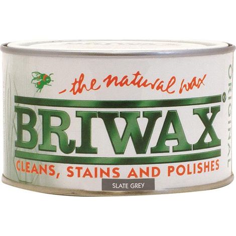 Briwax BW0502542122 Wax Polish Original Slate Grey 400g BRWWPSLG400