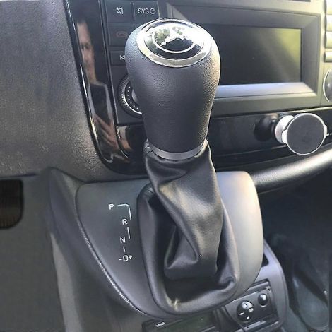 Pommeau de levier de vitesses automatique avec soufflet pour Mercedes-Benz Viano / Ancien Vito (style automobile)