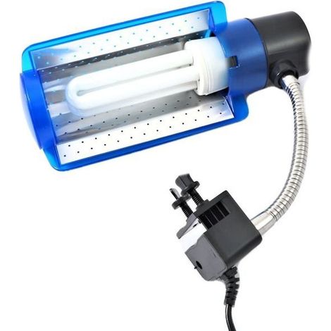 Trade Shop - LAMPADA PLAFONIERA 2U FLESSIB FÜR AQUARIASCA LUCE 13W WATT XL-13W - (1/3)