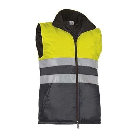 Chaleco alta visibilidad hidrofugado VALENTO Highway S Gris carbon