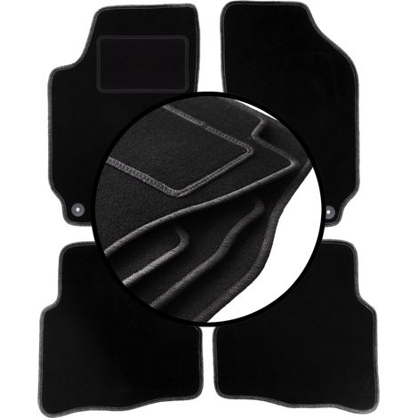 Jeu de tapis de sol en velours pour : Skoda Fabia I hatchback, berline, break (1999-2007)