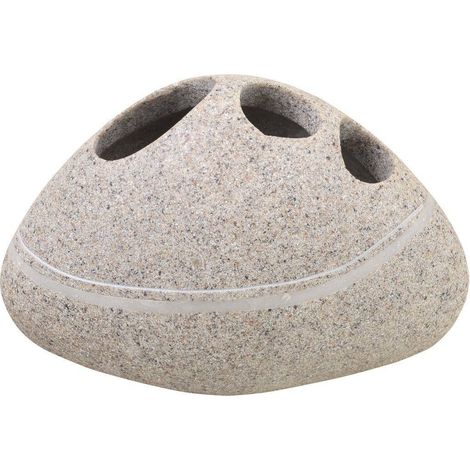 Sapho Ridder Little Rock - Verre pour brosse à dents, à poser, beige 22190209 (1/3)