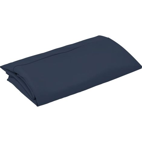 Tissu de remplacement pour parasol déporté, Robuste de Qualité, Bleu 350 cm OIB8652E (1/4)