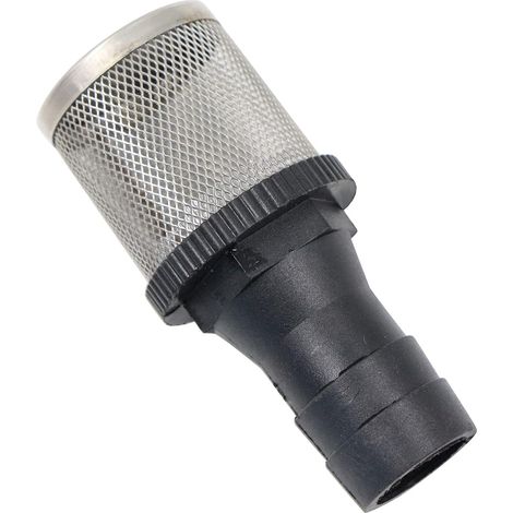 Clapet anti-retour d'aspiration avec panier d'aspiration métallique pour tuyau de 25 mm, pompe diesel, crépine de tuyau, raccord de tuyau d'huile moteur, filtre, canalisation, vanne, filtre d'entrée