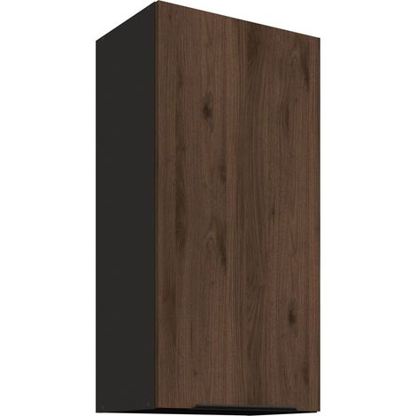 Küchen Hängeschrank 45 cm MONZA Okapi Nußbaum Küche Küchenzeile 90 cm hoch (1/5)
