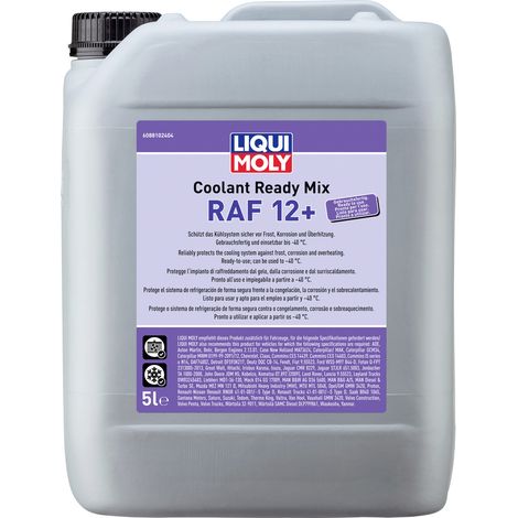 Liqui Moly Coolant Ready Mix RAF12+ 8810 Kühlerfrostschutz 5 l