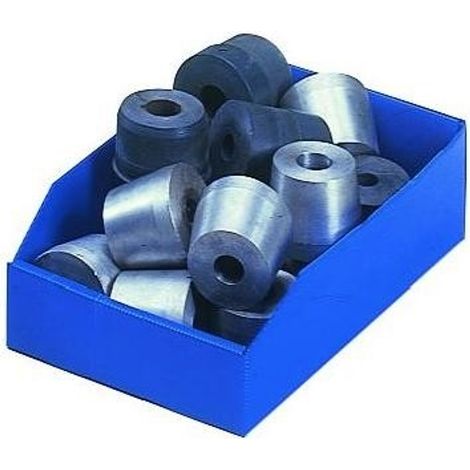 PROVOST - Bac polypropylène bleu - Lot de 50 unités (225 mm de largeur)