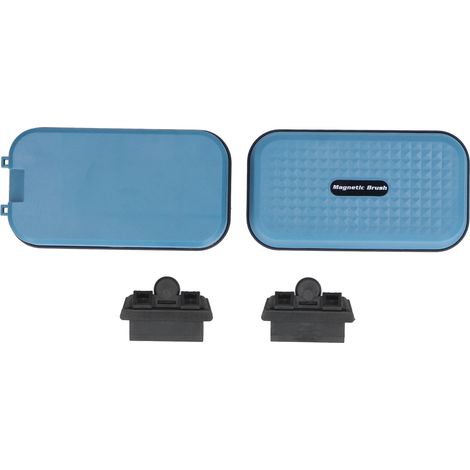 Nettoyeur de vitres pour aquarium, grattoir magnétique flottant double face multifonctionnel pour algues (brosse magnétique, grattoir ordinaire) (1/5)