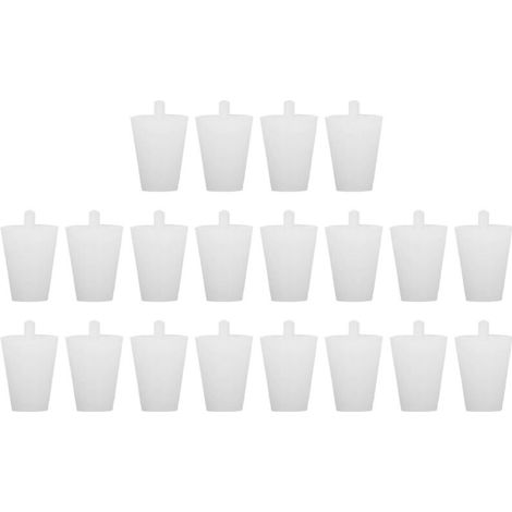 20 Pièces Bouchon Conique en Silicone Résistant à Haute Température pour Pulvérisation et Étanchéité Protectrice (1/5)