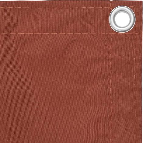 Maison Exclusive - Toldo para balcón de tela oxford terracota 120 (1/5)