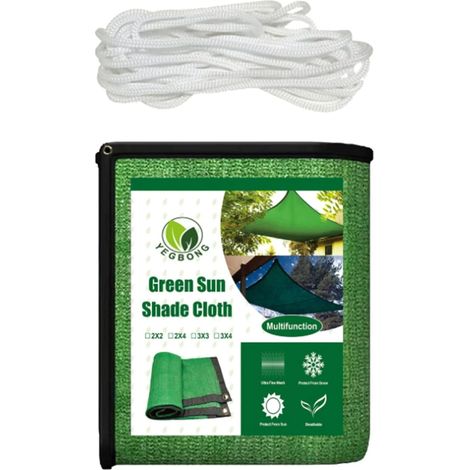 Toile d'ombrage à 40 % pour plantes, bâche filet avec œillets, protection solaire résistante aux UV (1/5)