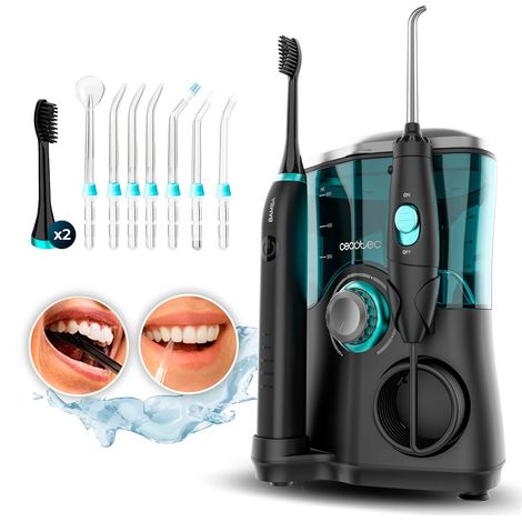 Centre de Station Buccale ou Dentaire Bamba ToothCare Jet Clean. 18 W, Irrigateur 600 ml de Capacité, 10 Niveaux de Pression, 7 Embouts et Brosse à Dents Électrique avec 5 Modes (1/5)