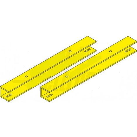Coppia profili 300mm per pannelli MM010 e MM020