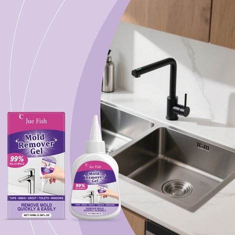 Le gel détachant JUE FISH est facile à utiliser et convient au nettoyage des taches ménagères courantes. 100 ml (1/5)