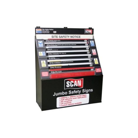 Scan Signs Display - 36 Large Signs SCASSDIS36