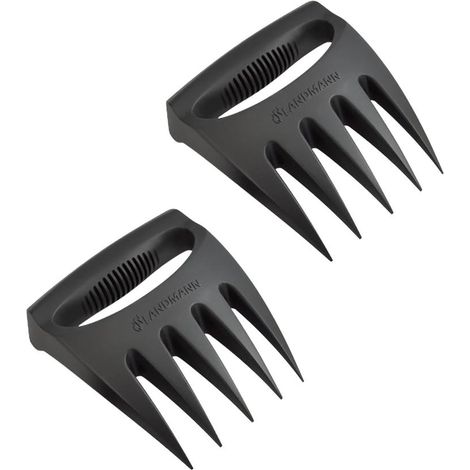 Landmann Fleischkrallen Pulled Pork 2er-Set Bärenkrallen Meat Claws Kunststoff (1/5)
