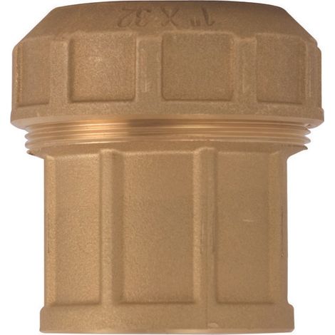 Itap RACCORDO DIRITTO IN OTTONE ATTACCO FEMMINA Art. 710  mis. 3/4x25 15.00 pz