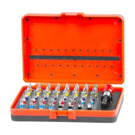 Bit-Set Strend Pro EVE-12113, 41-teilig, L-25 mm, S2 + Bithalter