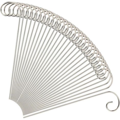 Haken 30er Set Wetterfest Silber Pflanzenetiketten zum