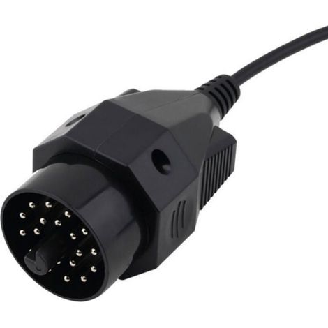 Câble Adaptateur OBD2 - 20 Pin À 16 Pin - Pour Diagnostics Véhicules BMW Anciens - 40 Cm - 1 Pièce (1/3)