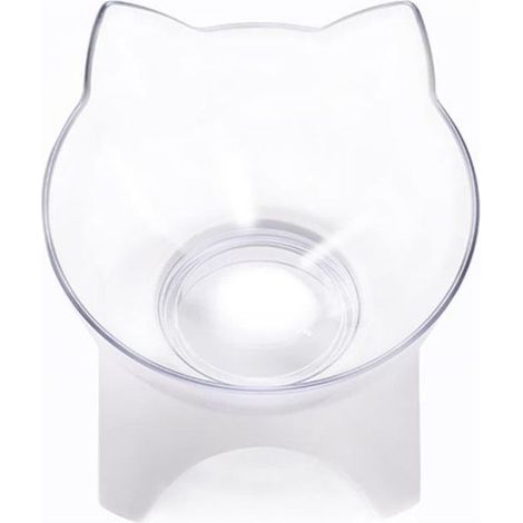 Antivomissement orthopédique Pet Bowl BPA & Toxic Free plastique Pet cou Gamelle pour chat chien protéger col de l\'utérus Bowl-Ywey (1/5)