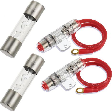 Kit complet de câblage de type AGU pour appareils électroniques et systèmes d'alimentation automobiles à installation rapide (1/5)