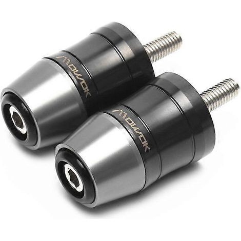 Motorcycle accessories for Spring breeze 250SR 450SR modified stainless steel handhandle traffic jam plug balance plug(450SR Stainless steel gray) (1/5)
