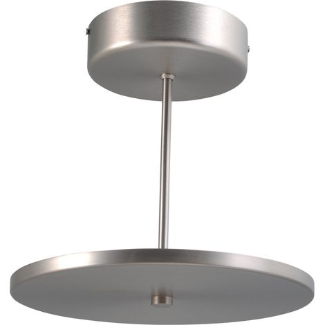 LED plafonnier Denia 2 28cm gris métallisé - 5080-37-28-DW