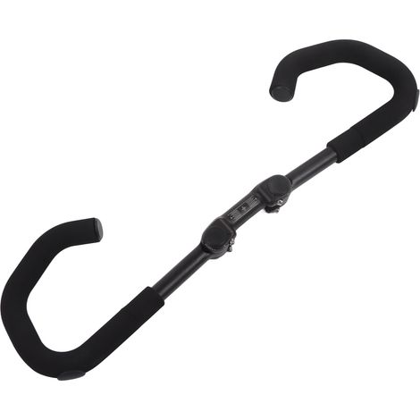 Klappbarer Butterfly-Lenker für Rennräder oder Mountainbikes, mit langem Federweg, aus Aluminiumlegierung mit integriertem Schaumstoff. (1/5)